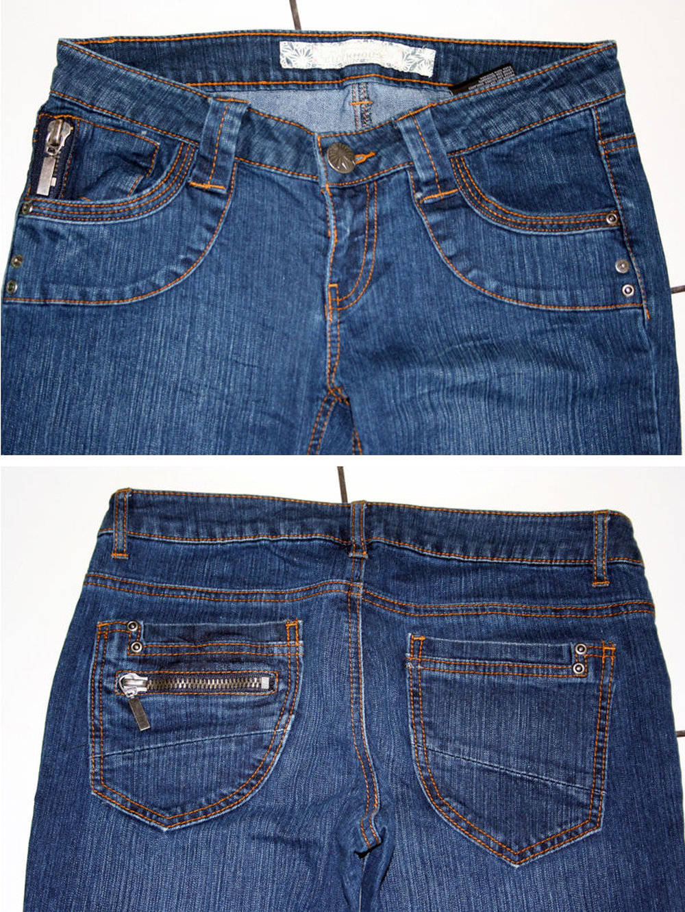 dunkelblaue Damen Jeans Gr.38 | Clockhouse C&A