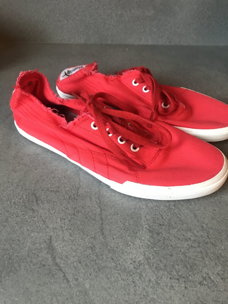 Rote Sneaker von Puma, Gr. 37 :: Kleiderkorb.de